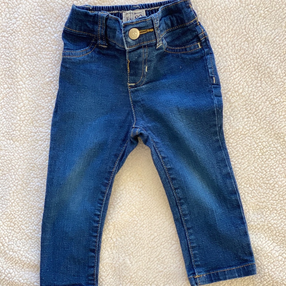 Cute girl jeans